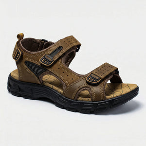 Archvex - Supportive Open-Toe Sport Sandal Dark Brown