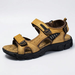 Archvex - Supportive Open-Toe Sport Sandal Beige