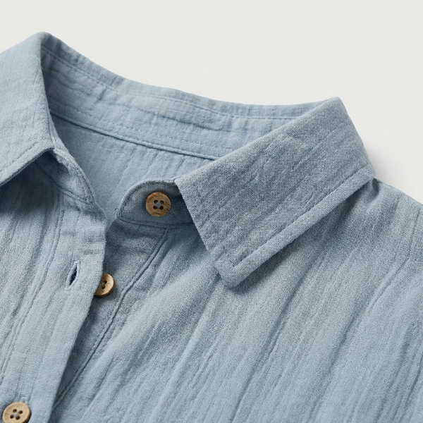Breevia - Relaxed Button-Down Women's Shirt