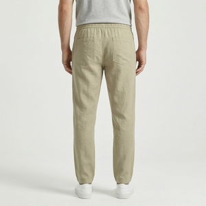 Breezlo - Lightweight Drawstring Casual Pants