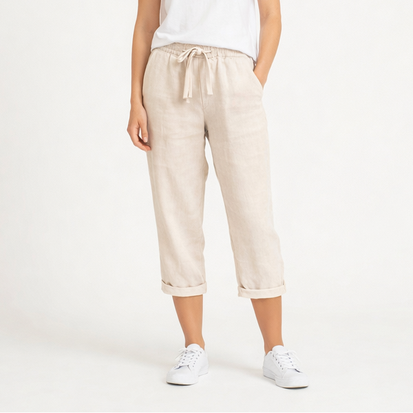 Breezlyn - Relaxed Fit Women's Bermuda Shorts Beige