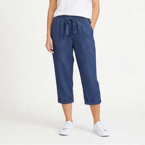 Breezlyn - Relaxed Fit Women's Bermuda Shorts Navy