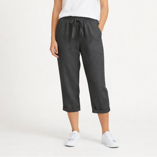 Breezlyn - Relaxed Fit Women's Bermuda Shorts Black