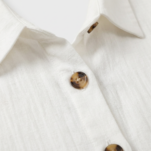 Breezon - Collared Button-Down Midi Dress