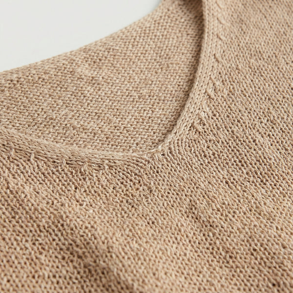 Brezlyn - Loose Fit V-Neck Women's Top