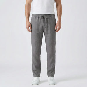 Brezoro - Lightweight Drawstring Casual Pants Gray