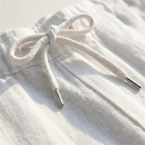 Brezoro - Lightweight Drawstring Casual Pants