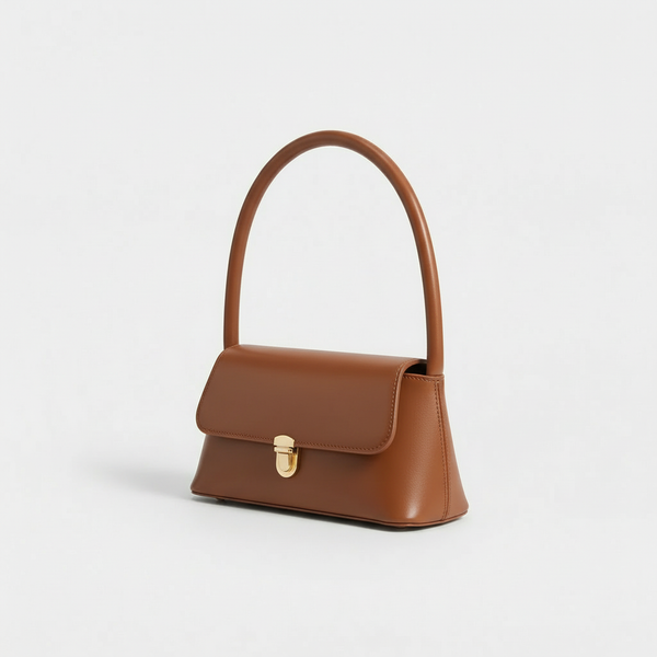 Clariva - Retro Underarm Baguette Handbag