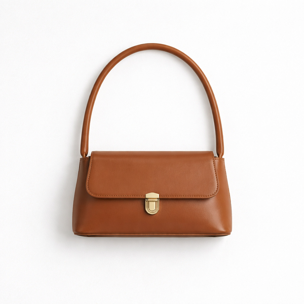 Clariva - Retro Underarm Baguette Handbag