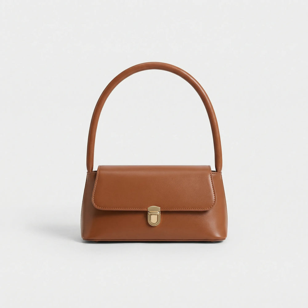 Clariva - Retro Underarm Baguette Handbag