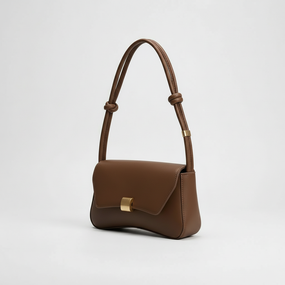 Claspette - Compact Flap-Closure Baguette Bag