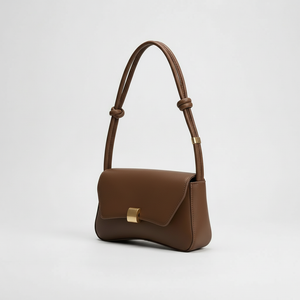 Claspette - Compact Flap-Closure Baguette Bag