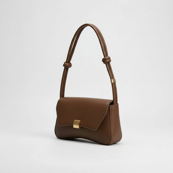 Claspette - Compact Flap-Closure Baguette Bag