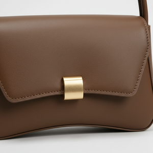 Claspette - Compact Flap-Closure Baguette Bag