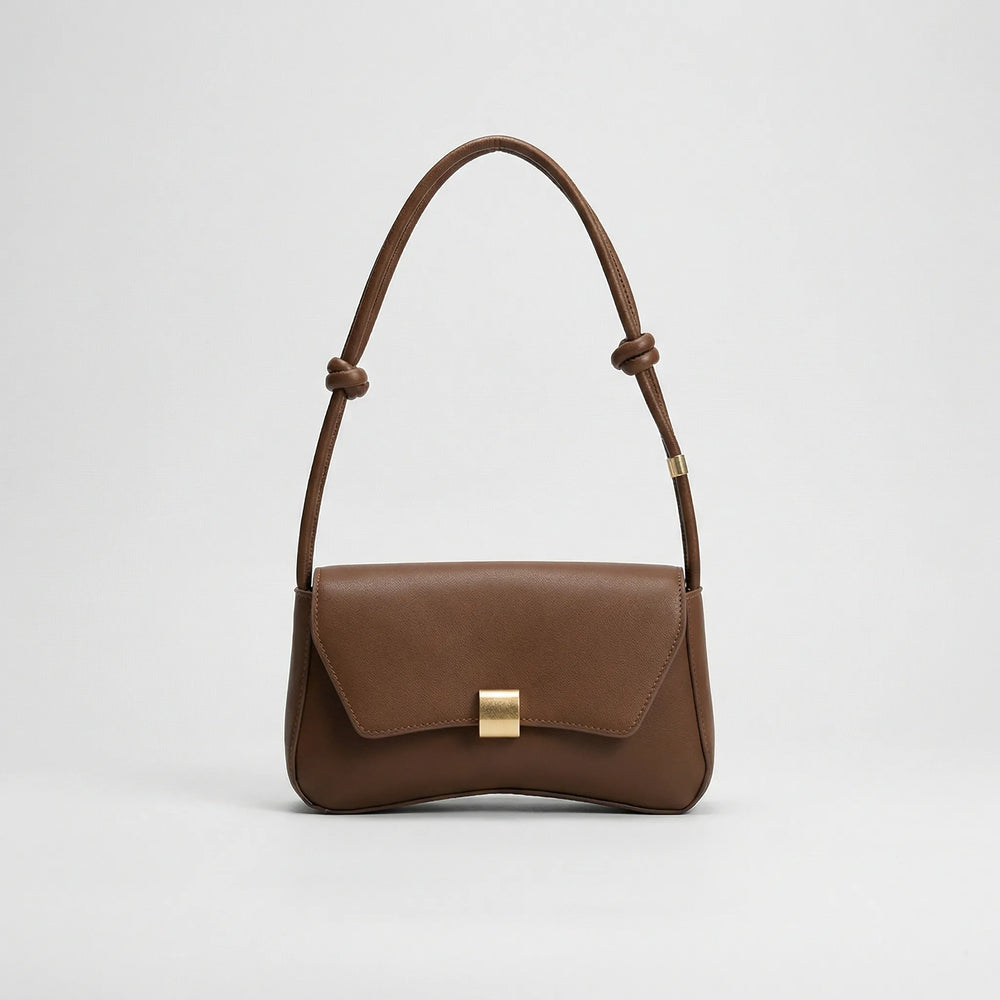 Claspette - Compact Flap-Closure Baguette Bag