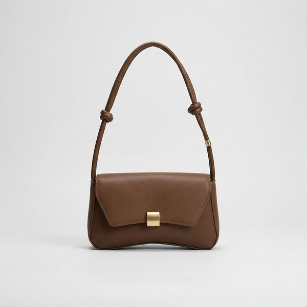 Claspette - Compact Flap-Closure Baguette Bag