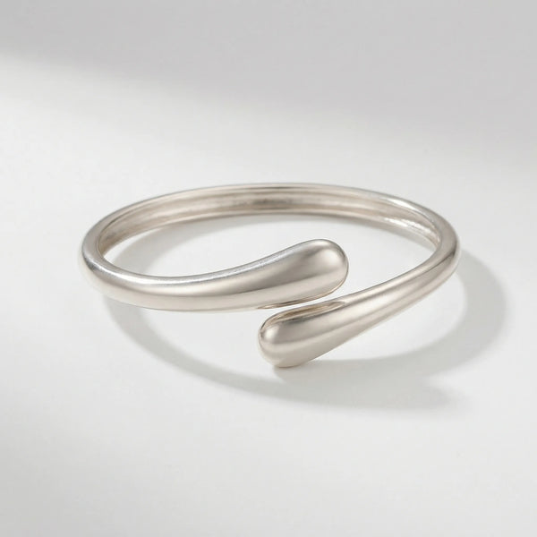 Draxen - Geometric Water Drop Bangle Bracelet E00k1bk02426