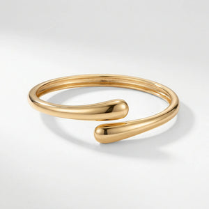 Draxen - Geometric Water Drop Bangle Bracelet E00k1js02426