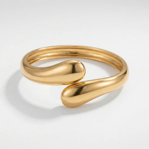 Draxen - Geometric Water Drop Bangle Bracelet E00k1js02427
