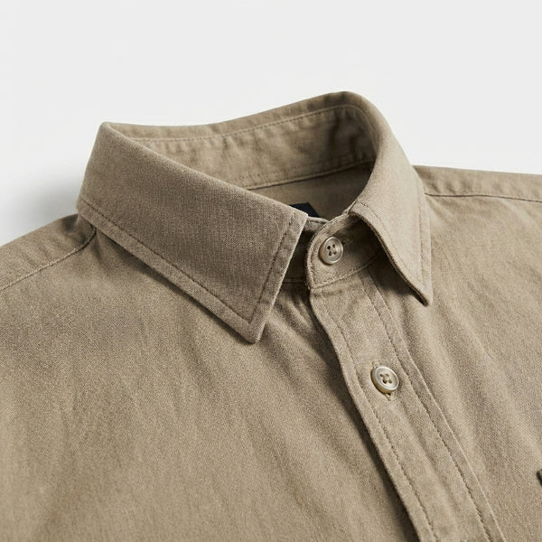 Driftlow - Long Sleeve Button-Down Men's Shirt