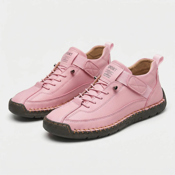 Flexora - Wide Toe Box Orthopedic Slip-On Sneaker Pink