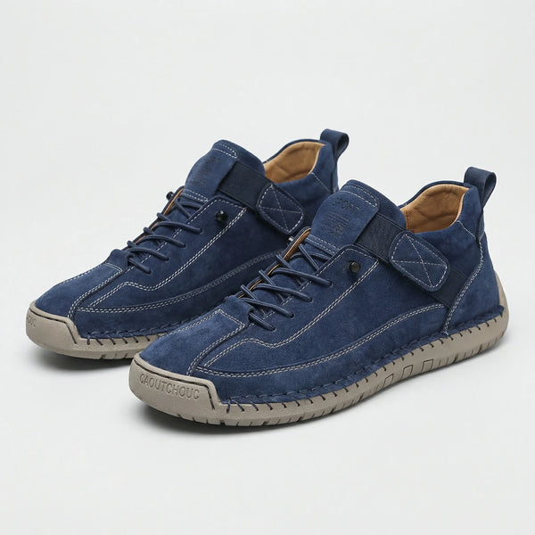 Flexora - Wide Toe Box Orthopedic Slip-On Sneaker Blue