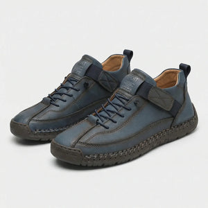 Flexora - Wide Toe Box Orthopedic Slip-On Sneaker Navy