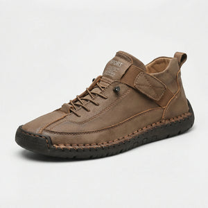 Flexora - Wide Toe Box Orthopedic Slip-On Sneaker Brown