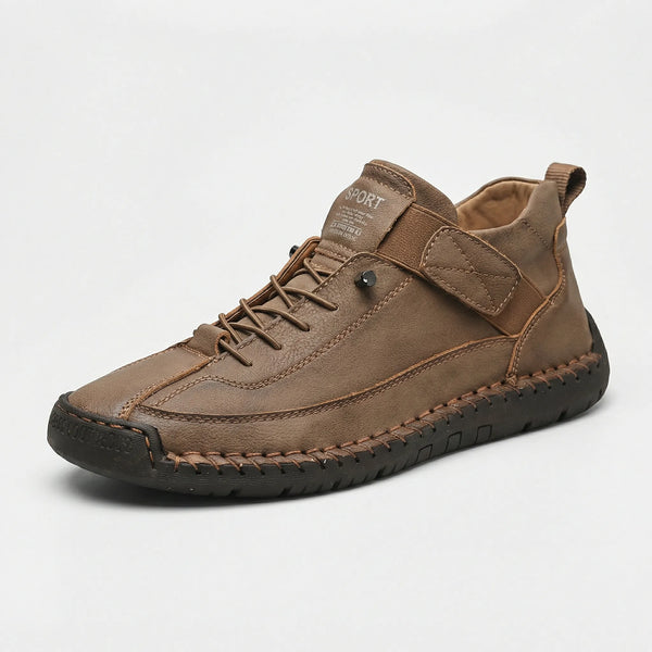 Flexora - Wide Toe Box Orthopedic Slip-On Sneaker Brown