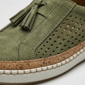 Flovrex - Slip-On Flat Sneaker With Tassel Detail