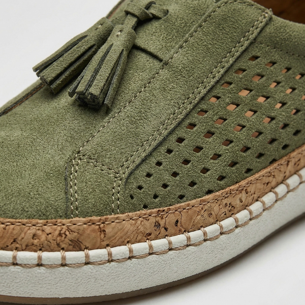 Flovrex - Slip-On Flat Sneaker With Tassel Detail