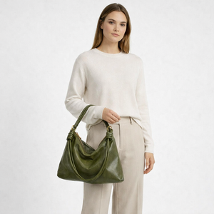 Geometra - Geometric Wide-Strap Single Shoulder Bag