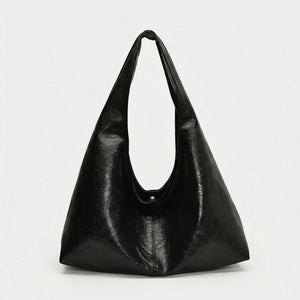 Hobalyn - Large Hobo Shoulder Crossbody Bag Black - Type B