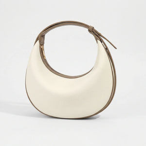 Lunvera - Half-Moon Minimalist Shoulder Bag Mibai Hits Khaki