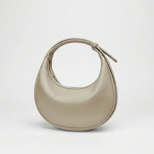 Lunvera - Half-Moon Minimalist Shoulder Bag Khaki