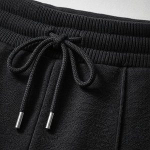 Luxova - Cropped Hoodie Wide-Leg Pants Set