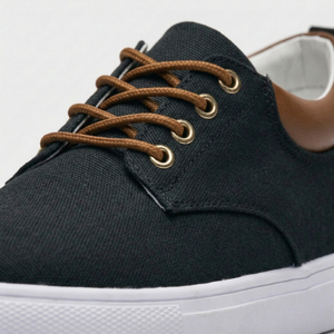 Pavoro - Flat Sole Lace-Up Sneaker For Men