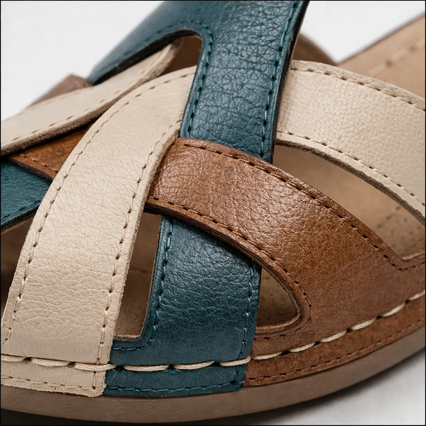 Retrava - Vintage-Style Womens Orthopedic Sandal