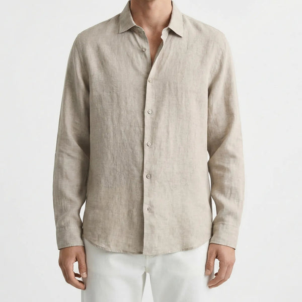 Rovlax - Relaxed Oversize Button-Down Shirt White