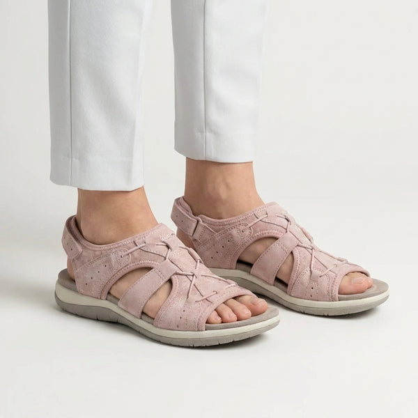Sandrella - Open-Toe Women's Strappy Sandal