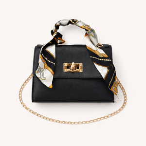 Scarvella - Structured Top-Handle Crossbody Bag