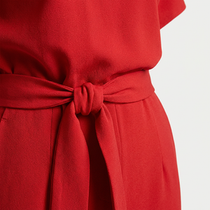 Siltessa - Wide-Leg Belted Jumpsuit For Women