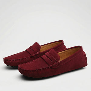 Sliparo - Slip-On Penny Loafer For Men Red