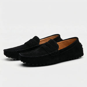 Sliparo - Slip-On Penny Loafer For Men Black