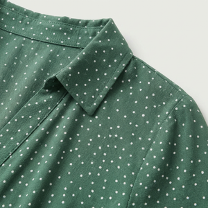 Sprexly - Short Sleeve Button-Down Midi Dress