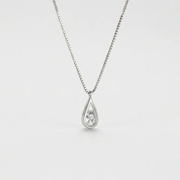 Stellavyn - Sparkling Zircon Pendant Necklace 10 Water Drop Zircon