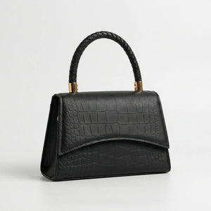 Stexona - Structured Top-Handle Crossbody Bag