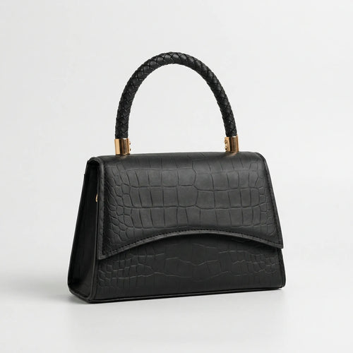 Stexona - Structured Top-Handle Crossbody Bag