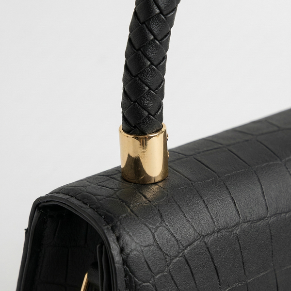 Stexona - Structured Top-Handle Crossbody Bag