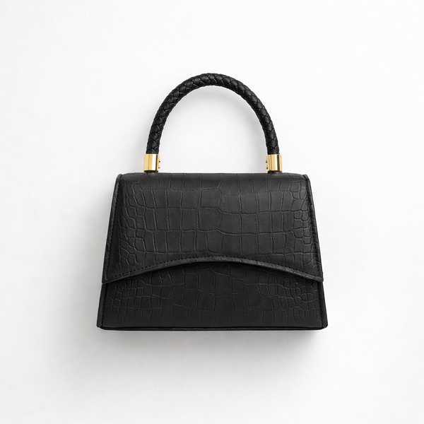 Stexona - Structured Top-Handle Crossbody Bag